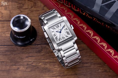 cartier men's tank watch|cartier tank française watch.